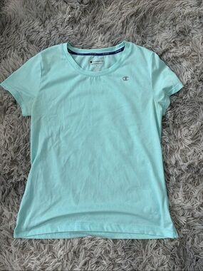 Champion Light Mint Green Crewneck Tee